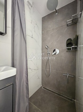 Квартира 3+1 в скандинавском стиле в 200 метрах от пляжа Дамлаташ. - Ракурс 12