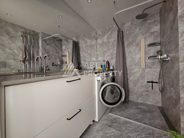 Квартира 3+1 в скандинавском стиле в 200 метрах от пляжа Дамлаташ. - Ракурс 18