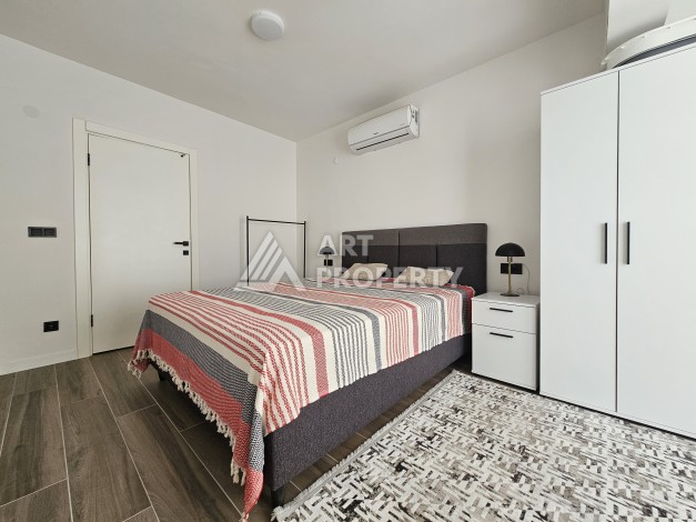 Квартира 3+1 в скандинавском стиле в 200 метрах от пляжа Дамлаташ. - Ракурс 20