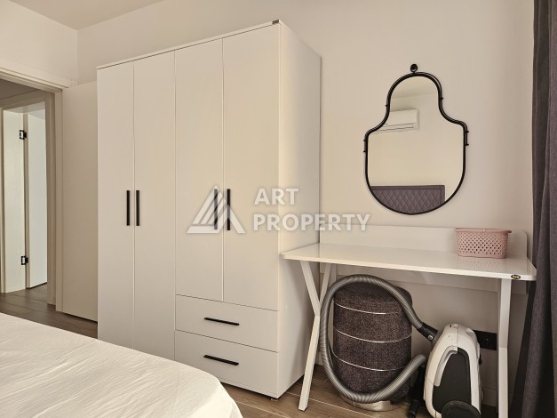 Квартира 3+1 в скандинавском стиле в 200 метрах от пляжа Дамлаташ. - Ракурс 24