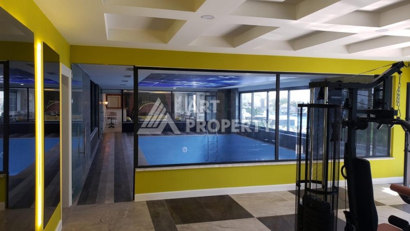 Роскошная квартира 2+1 с видом на море в Каргыджаке, 100 кв.м. - Ракурс 7