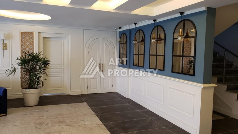 Роскошная квартира 2+1 с видом на море в Каргыджаке, 100 кв.м. - Ракурс 9