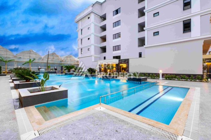 Роскошная квартира 2+1 с видом на море в Каргыджаке, 100 кв.м. - Ракурс 19