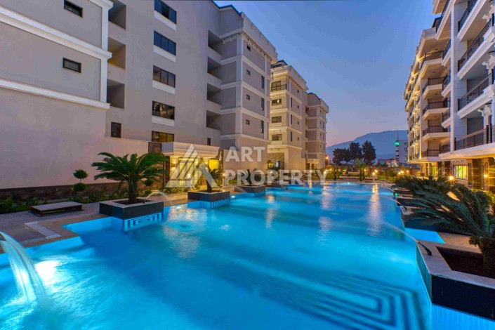 Роскошная квартира 2+1 с видом на море в Каргыджаке, 100 кв.м. - Ракурс 23