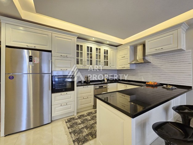 Роскошная квартира 2+1 с видом на море в Каргыджаке, 100 кв.м. - Ракурс 58