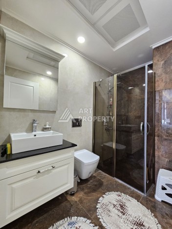 Роскошная квартира 2+1 с видом на море в Каргыджаке, 100 кв.м. - Ракурс 73