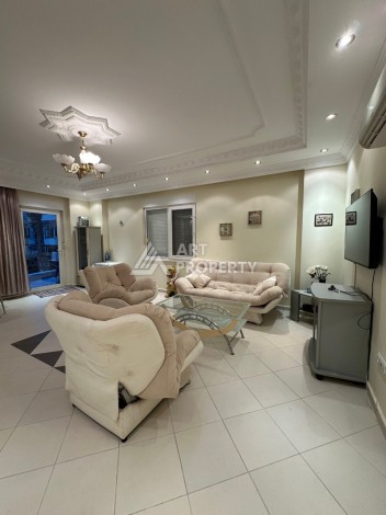 Просторная квартира 2+1 всего в 300 метрах от моря в развитом районе Махмутлар, 110 кв.м. - Ракурс 9