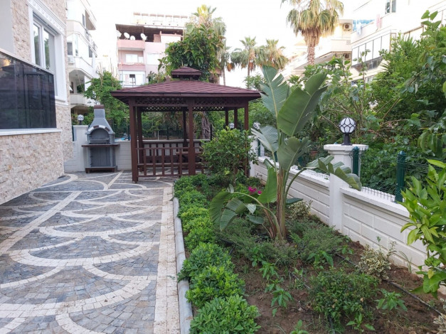 Новые апартаменты 2+1 рядом с пляжем Средиземного моря в районе Оба, Алания, 95 м2 - Ракурс 29