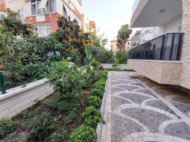 Новые апартаменты 2+1 рядом с пляжем Средиземного моря в районе Оба, Алания, 95 м2 - Ракурс 32