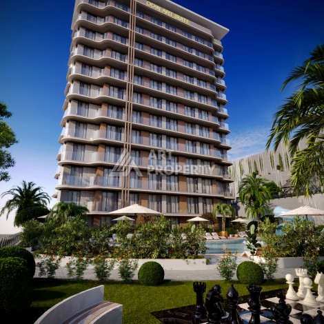 Старт нового проекта с квартирами 0+1, 1+1 и 2+1 в Махмутларе - Ракурс 9