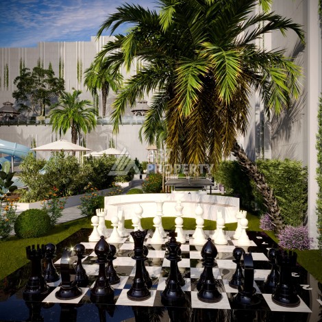 Старт нового проекта с квартирами 0+1, 1+1 и 2+1 в Махмутларе - Ракурс 11