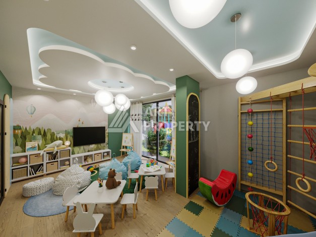 Старт нового проекта с квартирами 0+1, 1+1 и 2+1 в Махмутларе - Ракурс 14