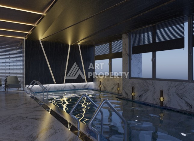 Старт нового проекта с квартирами 0+1, 1+1 и 2+1 в Махмутларе - Ракурс 21