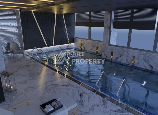 Старт нового проекта с квартирами 0+1, 1+1 и 2+1 в Махмутларе - Ракурс 22