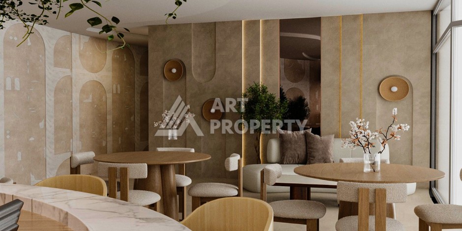 Старт нового проекта с квартирами 0+1, 1+1 и 2+1 в Махмутларе - Ракурс 33