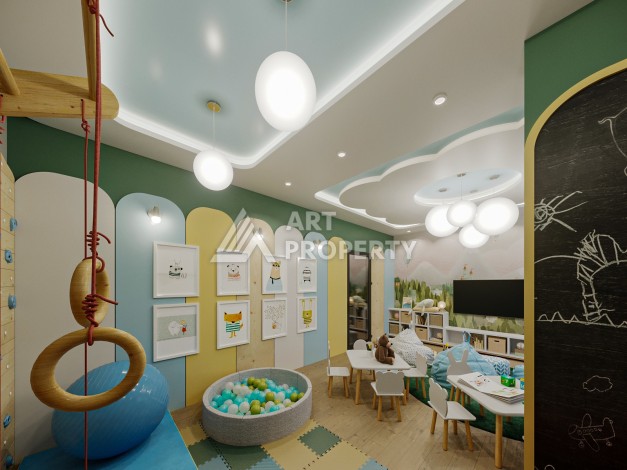 Старт нового проекта с квартирами 0+1, 1+1 и 2+1 в Махмутларе - Ракурс 35