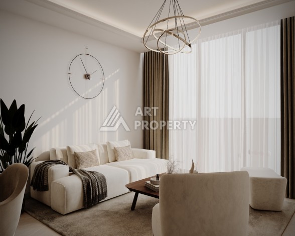 Старт нового проекта с квартирами 0+1, 1+1 и 2+1 в Махмутларе - Ракурс 38