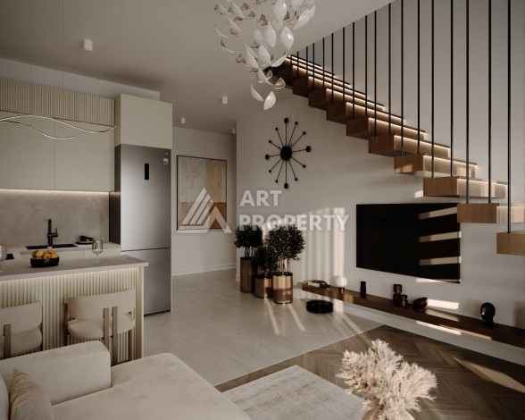 Старт нового проекта с квартирами 0+1, 1+1 и 2+1 в Махмутларе - Ракурс 46