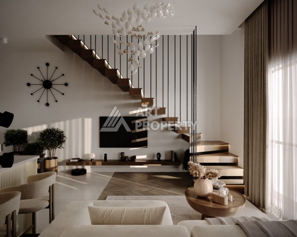 Старт нового проекта с квартирами 0+1, 1+1 и 2+1 в Махмутларе - Ракурс 47