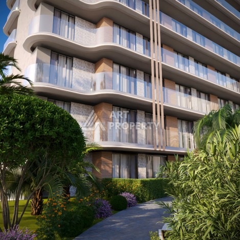 Старт нового проекта с квартирами 0+1, 1+1 и 2+1 в Махмутларе - Ракурс 52