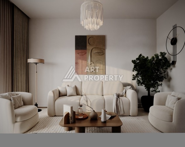 Старт нового проекта с квартирами 0+1, 1+1 и 2+1 в Махмутларе - Ракурс 57