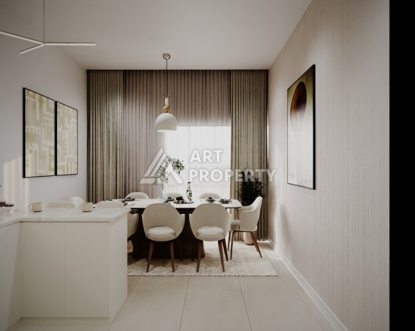 Старт нового проекта с квартирами 0+1, 1+1 и 2+1 в Махмутларе - Ракурс 60