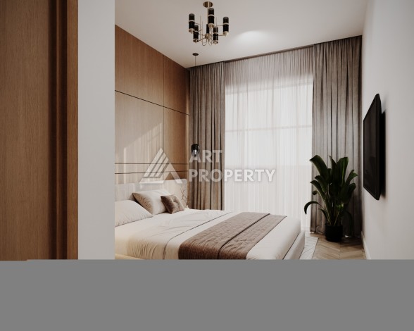 Старт нового проекта с квартирами 0+1, 1+1 и 2+1 в Махмутларе - Ракурс 61