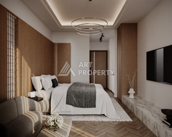 Старт нового проекта с квартирами 0+1, 1+1 и 2+1 в Махмутларе - Ракурс 66