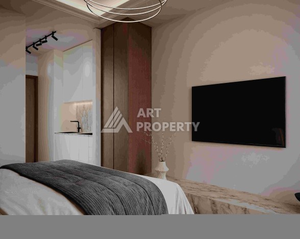 Старт нового проекта с квартирами 0+1, 1+1 и 2+1 в Махмутларе - Ракурс 69