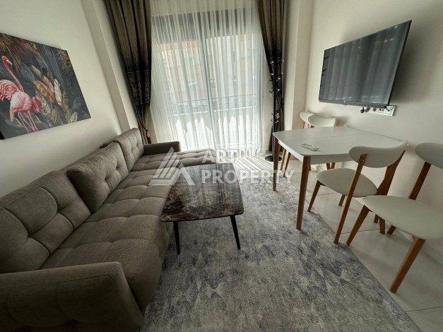 Квартира 1+1 с мебелью в Махмутларе, всего 500 метров до моря! - Ракурс 5