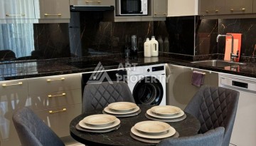 Стильная квартира 1+1 для отдыха и аренды, 500 м от моря в центре Махмутлара - Ракурс 7