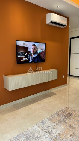 Стильная квартира 1+1 для отдыха и аренды, 500 м от моря в центре Махмутлара - Ракурс 16