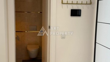Стильная квартира 1+1 для отдыха и аренды, 500 м от моря в центре Махмутлара - Ракурс 18