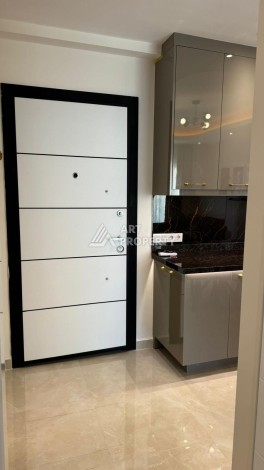 Стильная квартира 1+1 для отдыха и аренды, 500 м от моря в центре Махмутлара - Ракурс 18