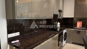 Стильная квартира 1+1 для отдыха и аренды, 500 м от моря в центре Махмутлара - Ракурс 20
