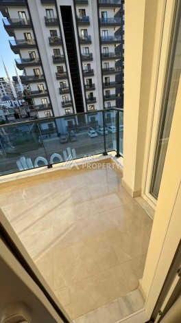 Стильная квартира 1+1 для отдыха и аренды, 500 м от моря в центре Махмутлара - Ракурс 20