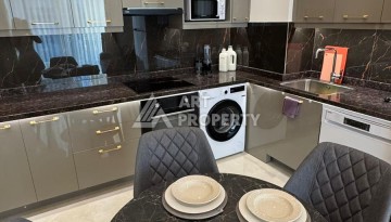 Стильная квартира 1+1 для отдыха и аренды, 500 м от моря в центре Махмутлара - Ракурс 26