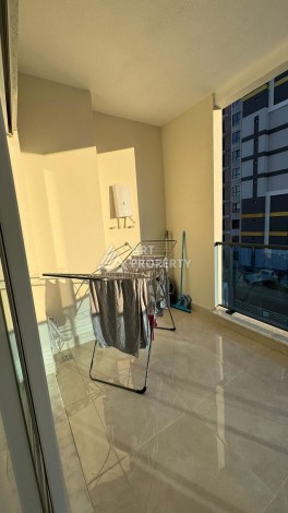 Стильная квартира 1+1 для отдыха и аренды, 500 м от моря в центре Махмутлара - Ракурс 26