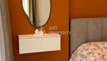 Стильная квартира 1+1 для отдыха и аренды, 500 м от моря в центре Махмутлара - Ракурс 34