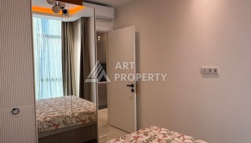 Стильная квартира 1+1 для отдыха и аренды, 500 м от моря в центре Махмутлара - Ракурс 40