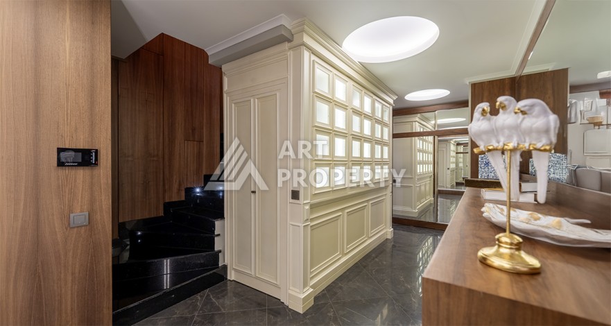 Квартира премиум сегмента 3+2 в престижном районе Оба, 700 м от моря - Ракурс 12