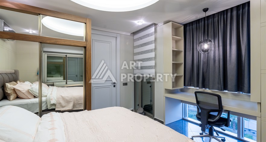 Квартира премиум сегмента 3+2 в престижном районе Оба, 700 м от моря - Ракурс 18