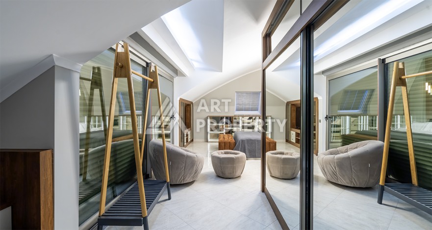 Квартира премиум сегмента 3+2 в престижном районе Оба, 700 м от моря - Ракурс 19