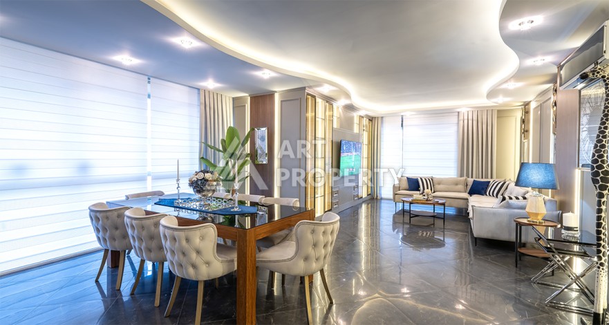 Квартира премиум сегмента 3+2 в престижном районе Оба, 700 м от моря - Ракурс 23