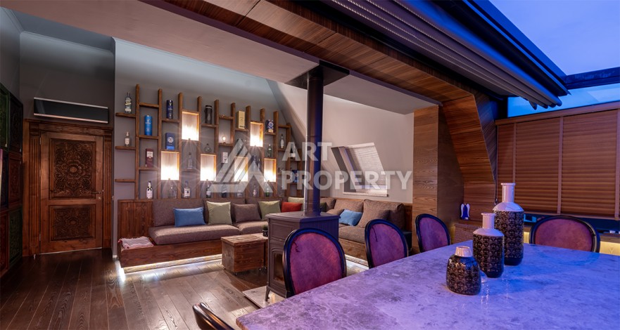 Квартира премиум сегмента 3+2 в престижном районе Оба, 700 м от моря - Ракурс 28