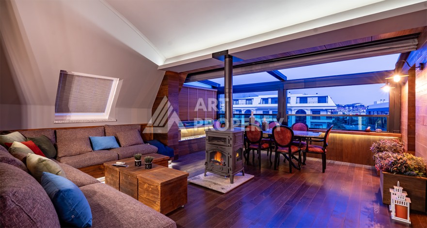 Квартира премиум сегмента 3+2 в престижном районе Оба, 700 м от моря - Ракурс 29