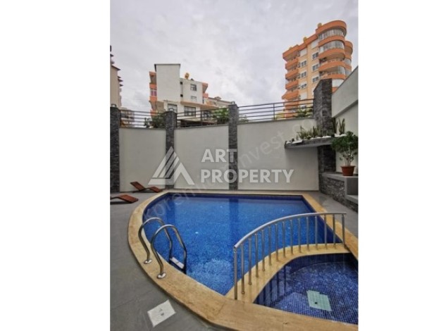 Современная квартира 1+1 с мебелью и тёплым полом, 50 кв.м. Тосмур, Алания - Ракурс 3