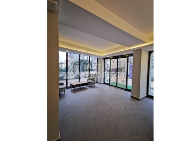 Современная квартира 1+1 с мебелью и тёплым полом, 50 кв.м. Тосмур, Алания - Ракурс 5