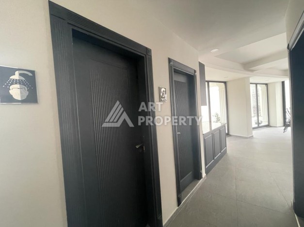 Современная квартира 1+1 с мебелью и тёплым полом, 50 кв.м. Тосмур, Алания - Ракурс 6