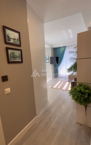 Современная квартира 1+1 с мебелью и тёплым полом, 50 кв.м. Тосмур, Алания - Ракурс 7